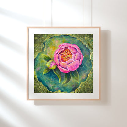 Beauty And The Moss Fine Art Print