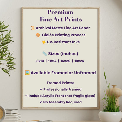 Her Wild Heart Fine Art Print