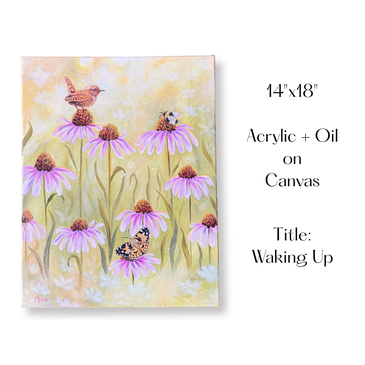 Waking Up - 14x18 Inches on Canvas