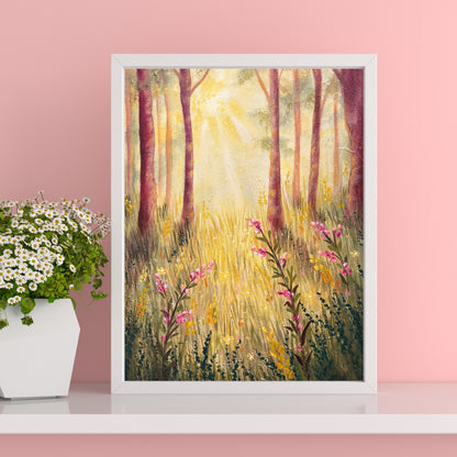 Morning Meadow Fine Art Print