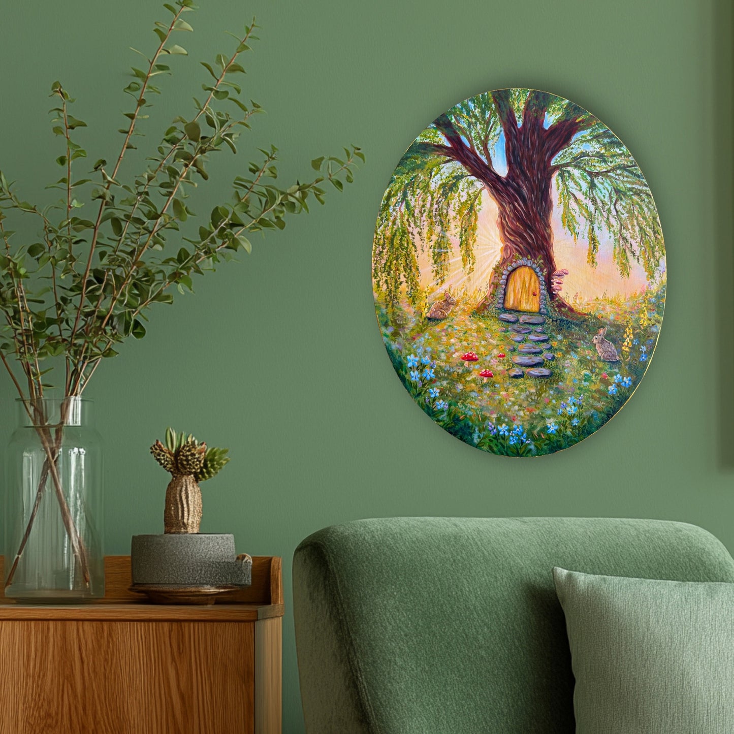 Willow Wishes - 16x20 Inches on Canvas