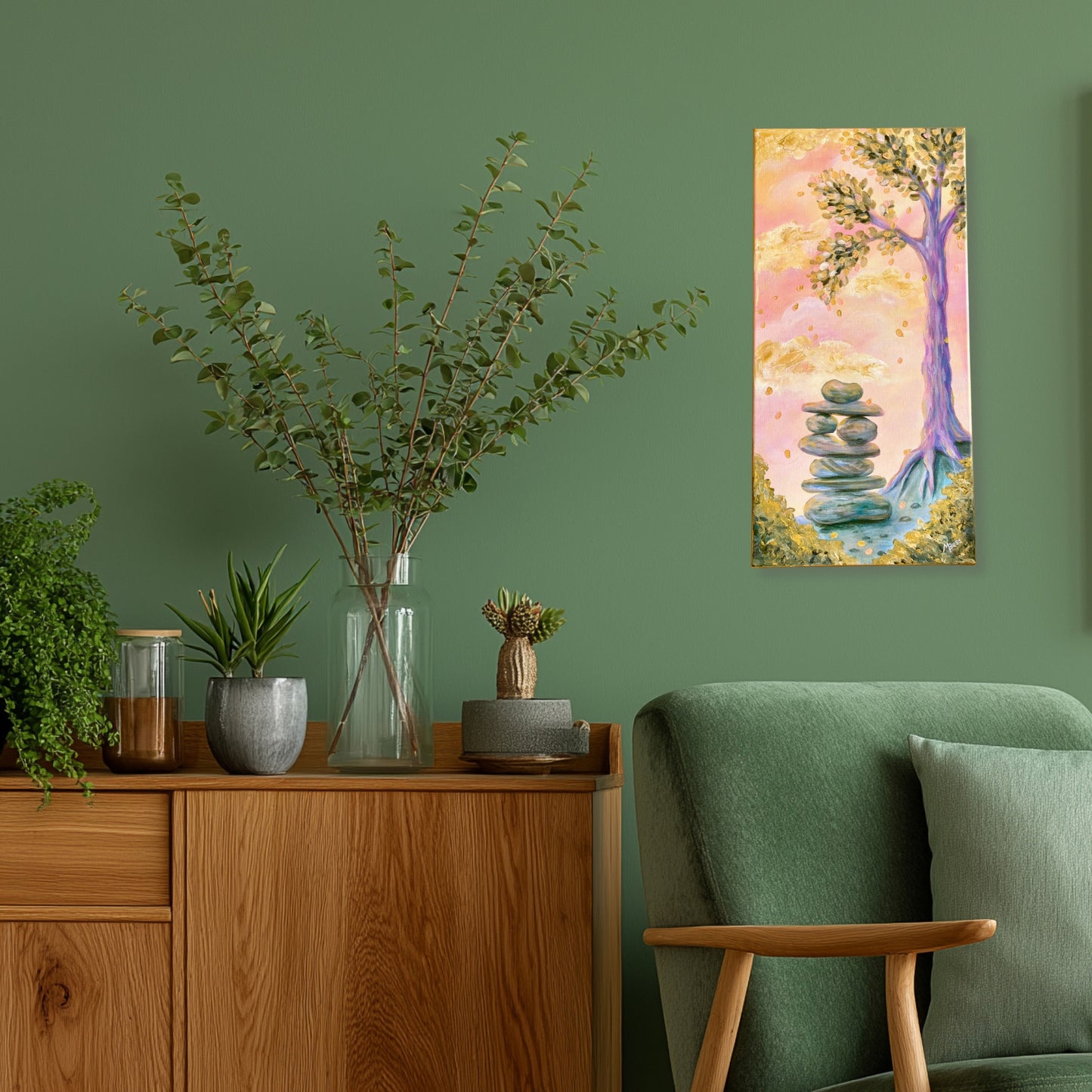 The Path - 10x20 Inches on Canvas