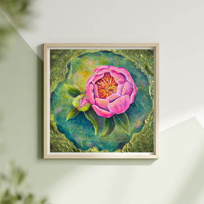 Beauty And The Moss Fine Art Print