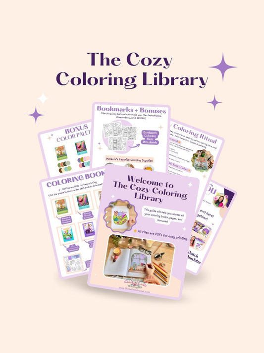 ⭐️ Cozy Coloring Library 🖍️