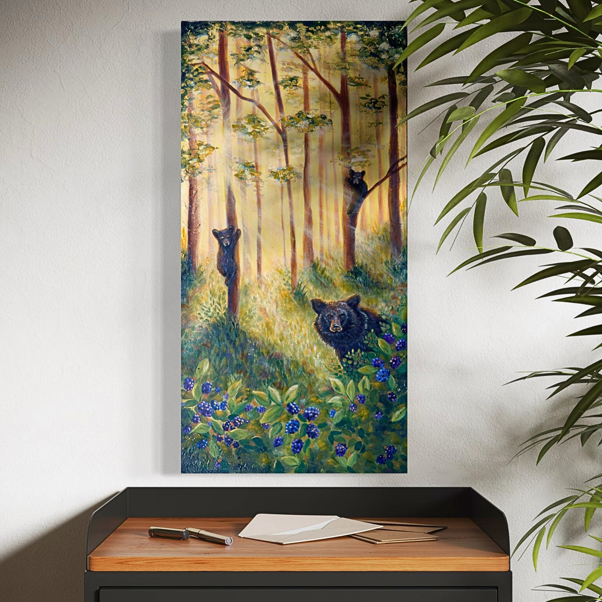 Her Wild Heart - 12x24 Inches on Canvas