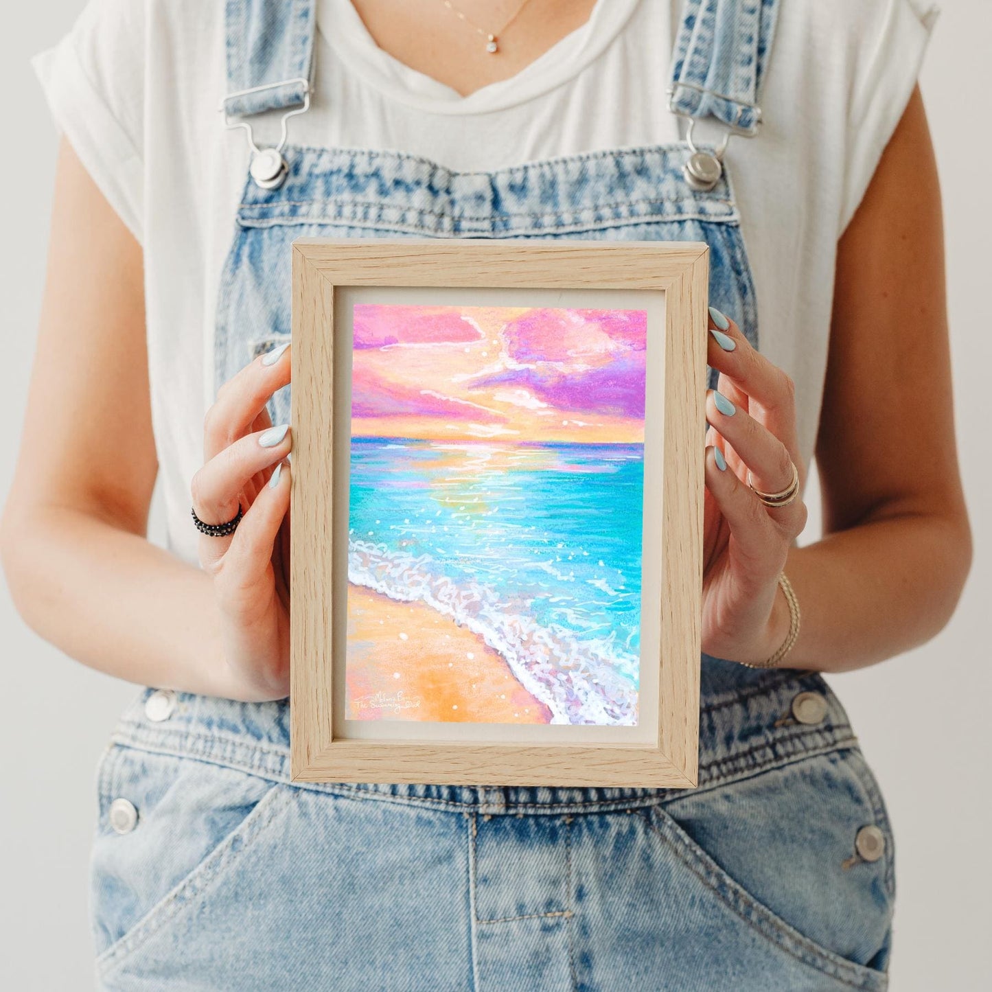 Beach Sunset Fine Art Print – 5x7