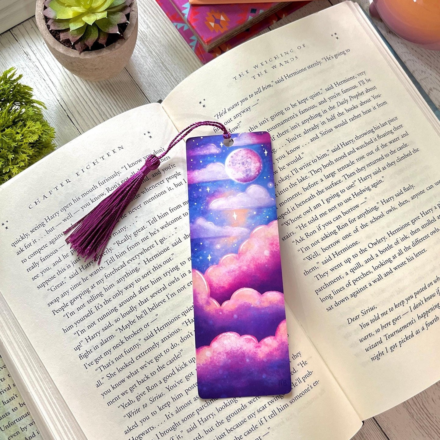 Dreamy Clouds Bookmark