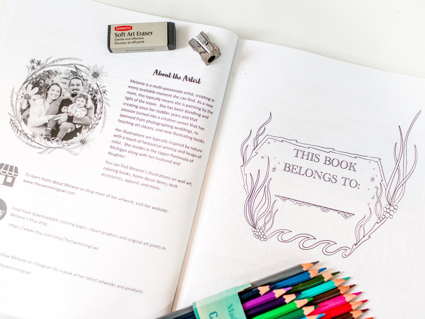 Mermaid Coloring Book For Adults