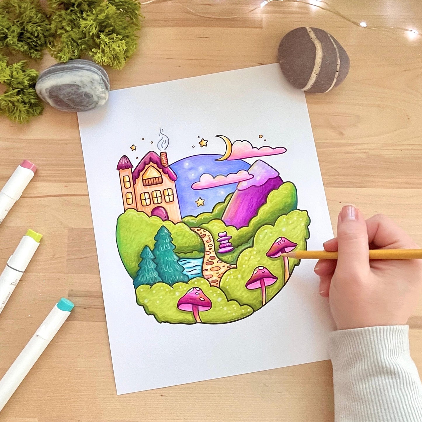 Charming Escape Coloring Book DOWNLOAD