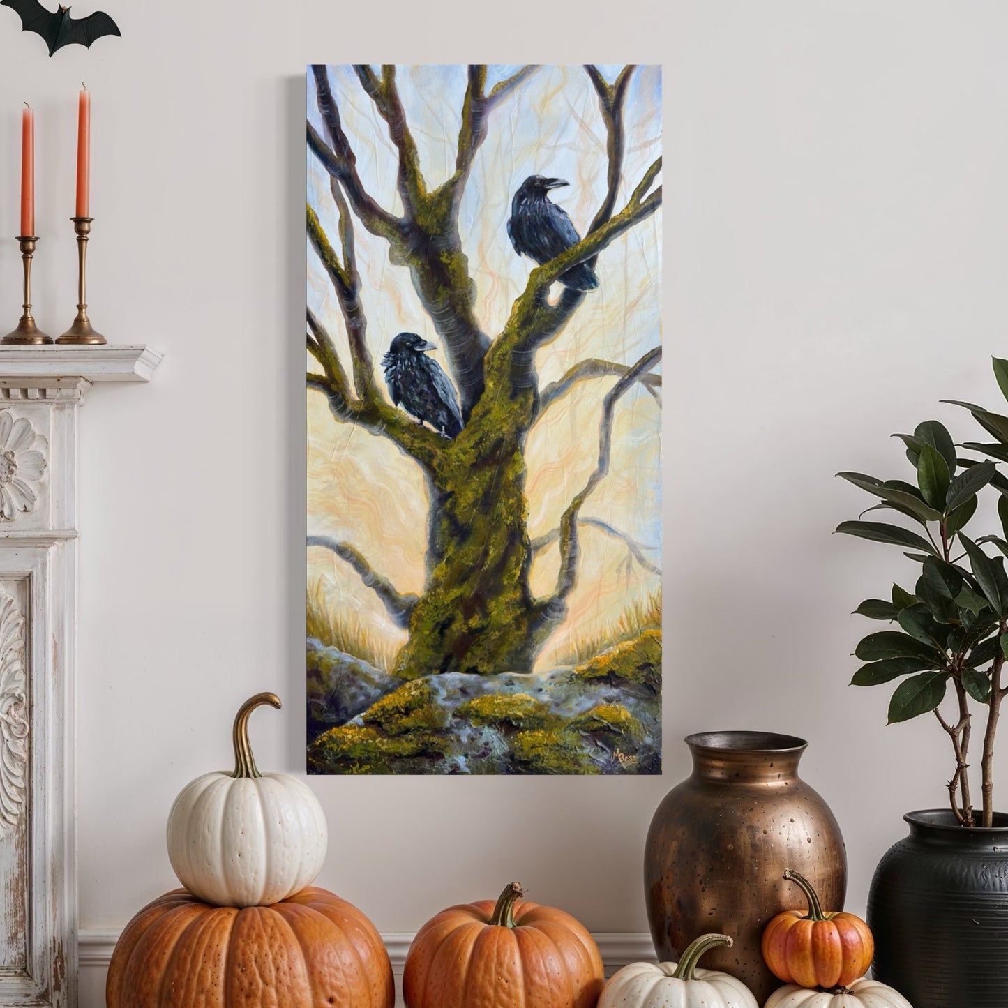 Wilder Together - 12x24 Inches on Canvas
