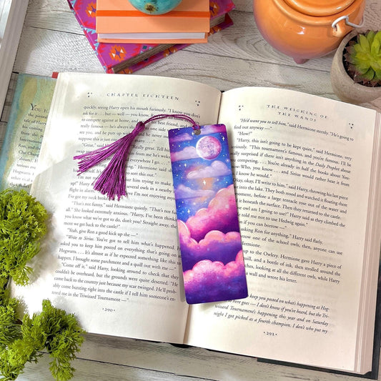 Dreamy Clouds Bookmark