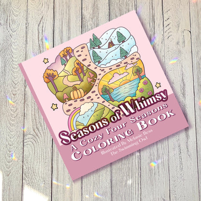 Seasons Of Whimsy Coloring Book