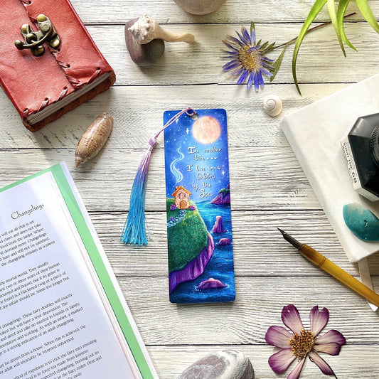 Seaside Cottage Bookmark