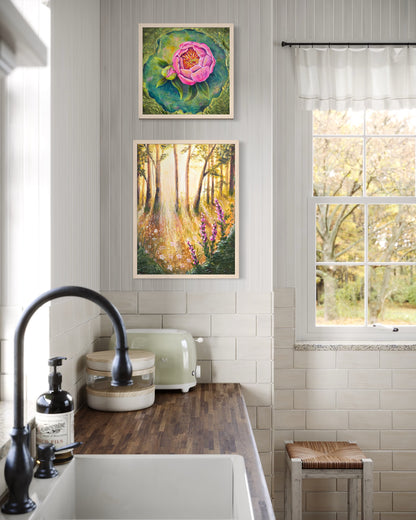 Beauty And The Moss Fine Art Print
