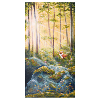 Her Wild Woodland - 12x24 Inches on Canvas