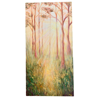Into The Woods - 12x24 Inches on Canvas