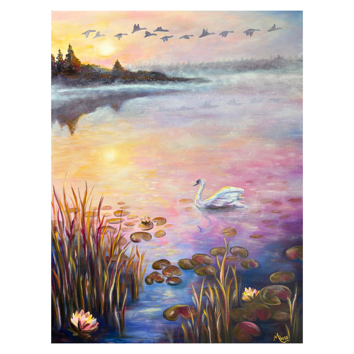 Seasons of Change - 18x24 Inches on Canvas
