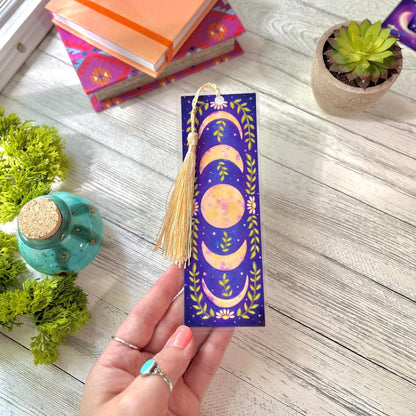 Moon Phases Bookmark