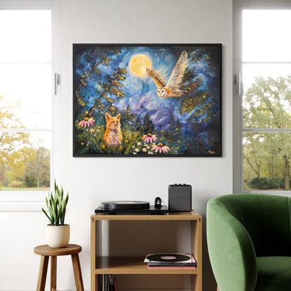 Under The Same Moon Fine Art Print