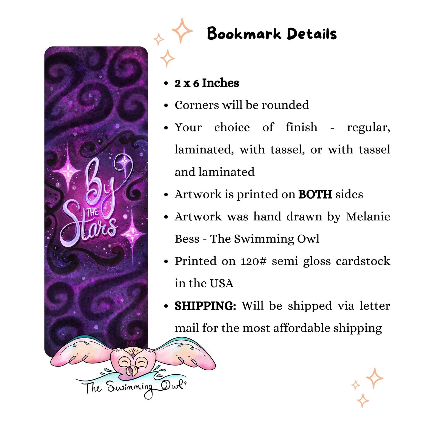 By The Stars Bookmark