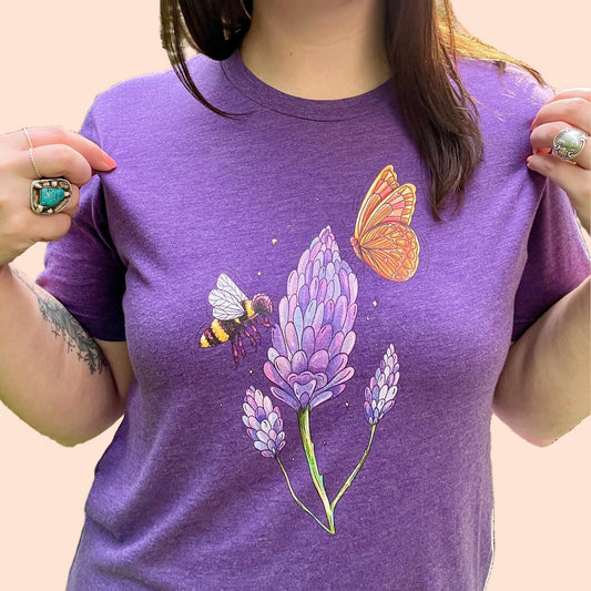 🐝 Sweet Landing 🪻- Soft Tee 🦋