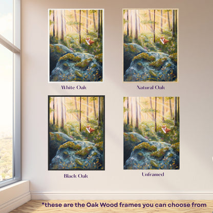 Her Wild Woodland - Fox Fine Art Print