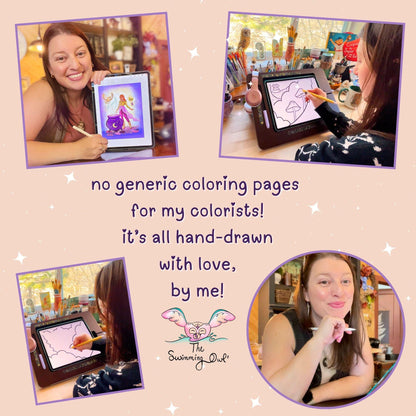 Charming Escape Coloring Book DOWNLOAD