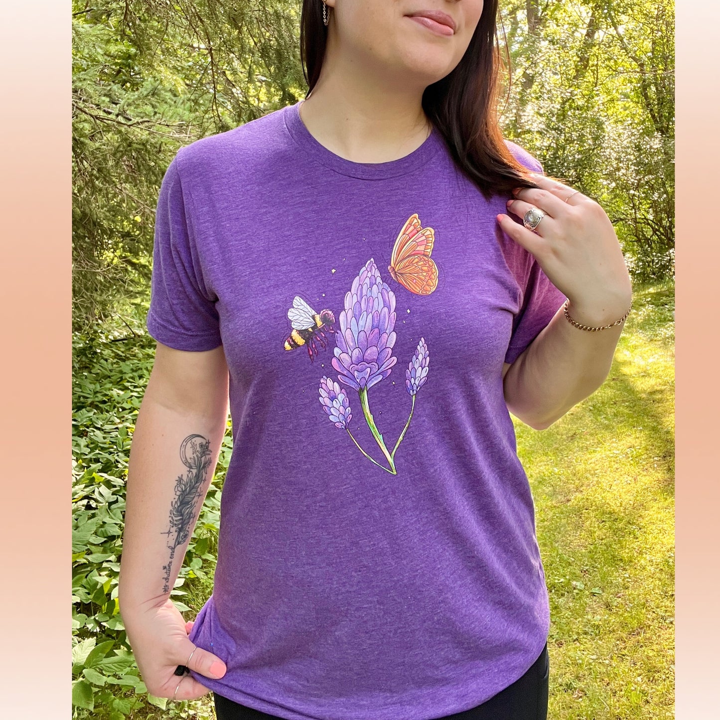 🐝 Sweet Landing 🪻- Soft Tee 🦋