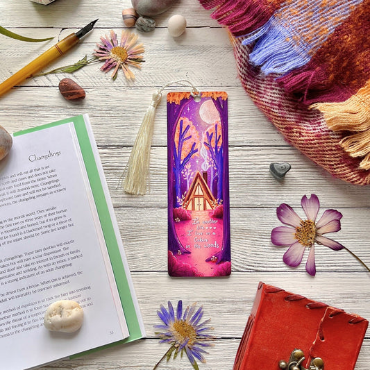 Woodland Cottage Bookmark