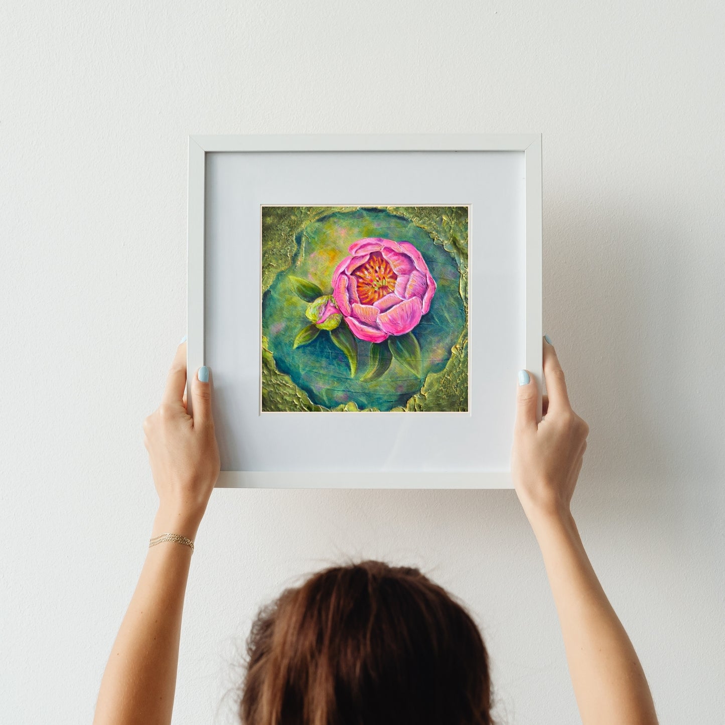 Beauty And The Moss Fine Art Print