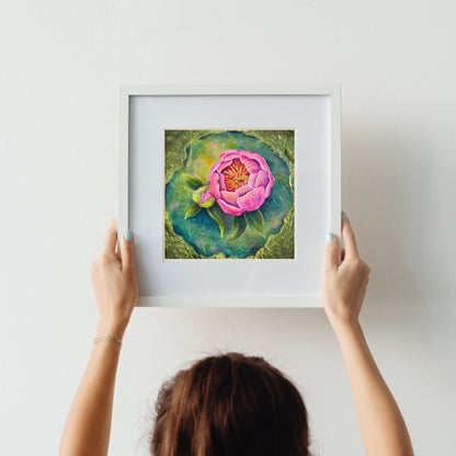 Beauty And The Moss Fine Art Print