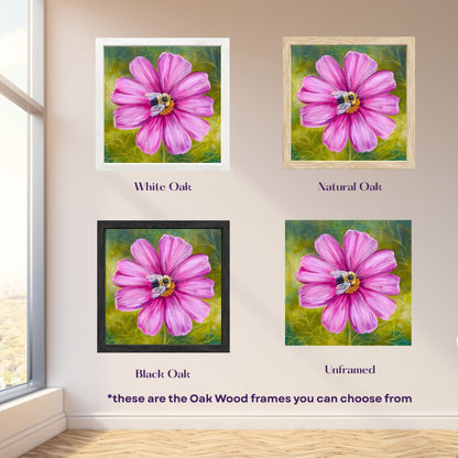 Cosmic Bee Fine Art Print