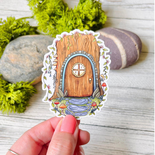 Fairy House Cottagecore Sticker