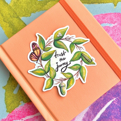 Butterfly Sticker | Trust The Journey