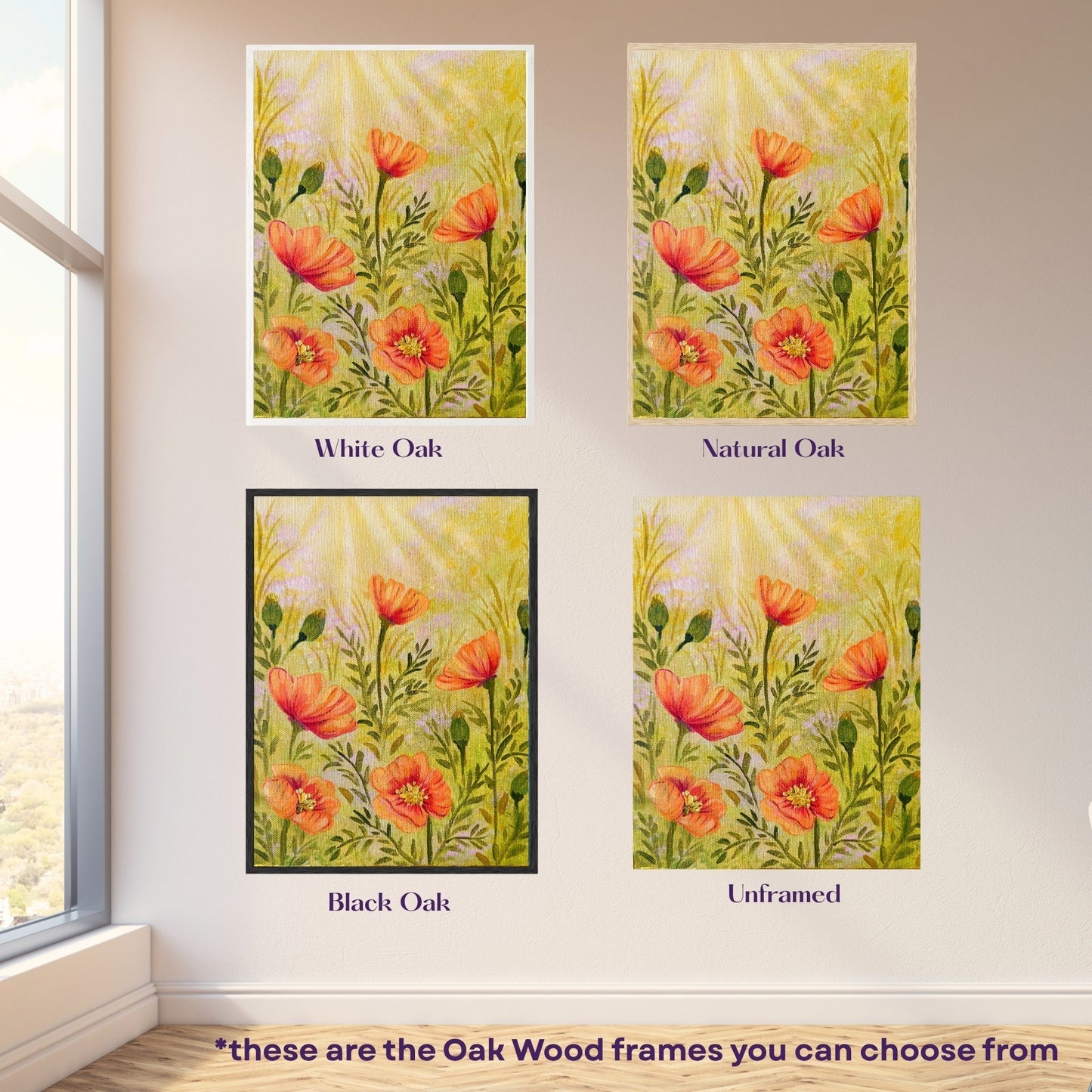 California Poppies Art Print