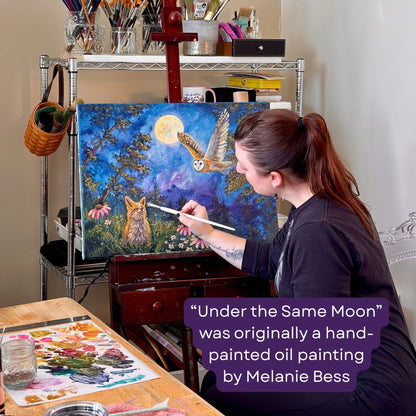 Under The Same Moon Fine Art Print