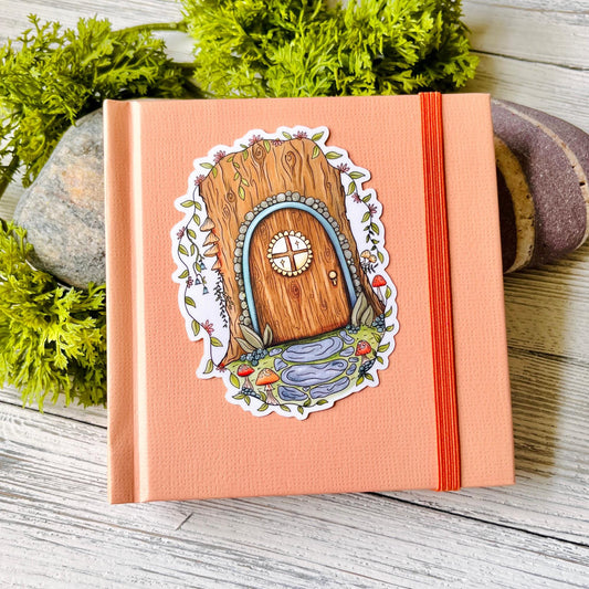 Fairy House Cottagecore Sticker