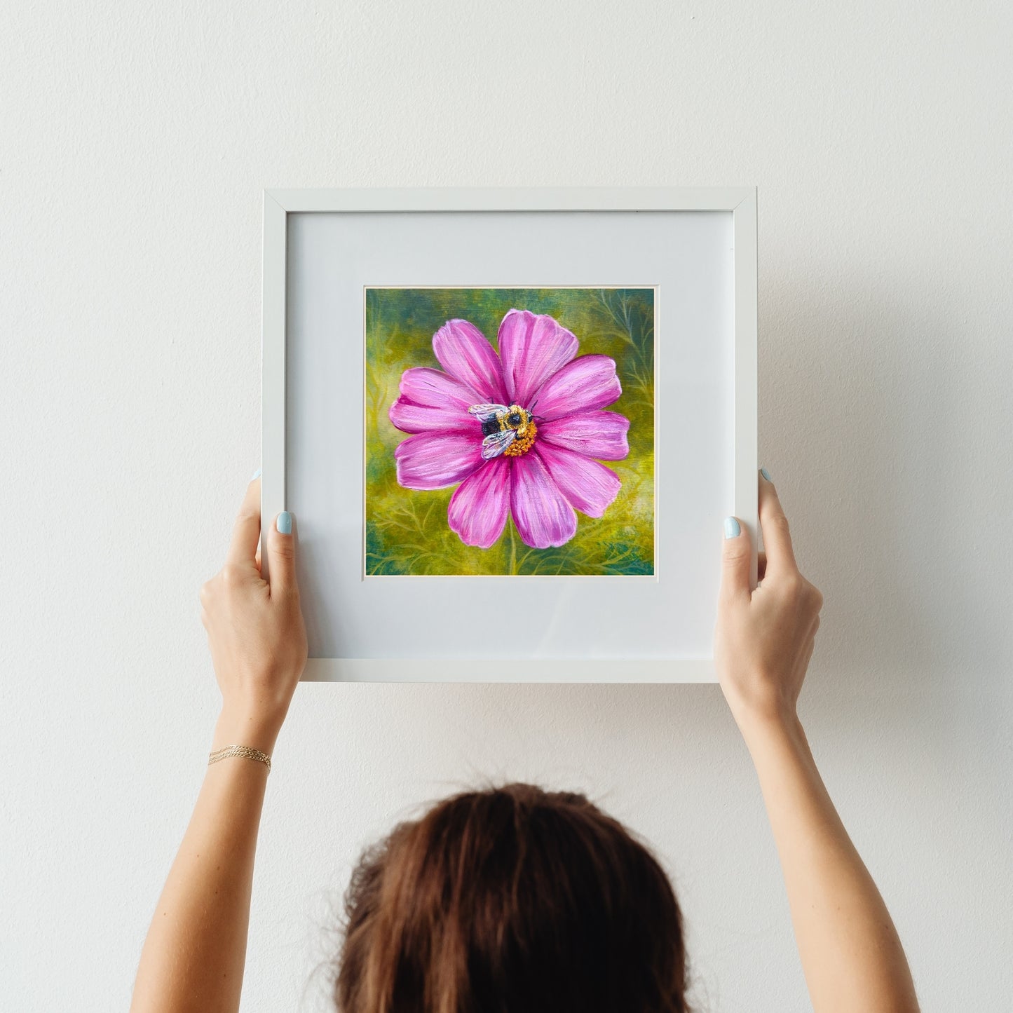 Cosmic Bee Fine Art Print