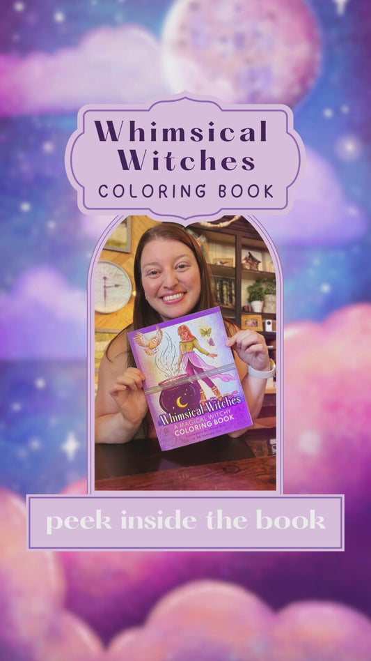 Whimsical Witches Coloring Book DOWNLOAD