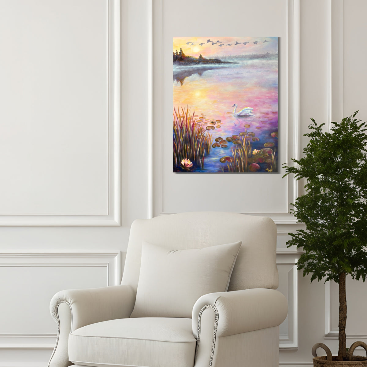 Seasons of Change - 18x24 Inches on Canvas